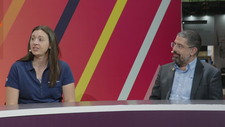 Lauren Simmen and Richard Sasson of Crestron Talk Hybrid Work