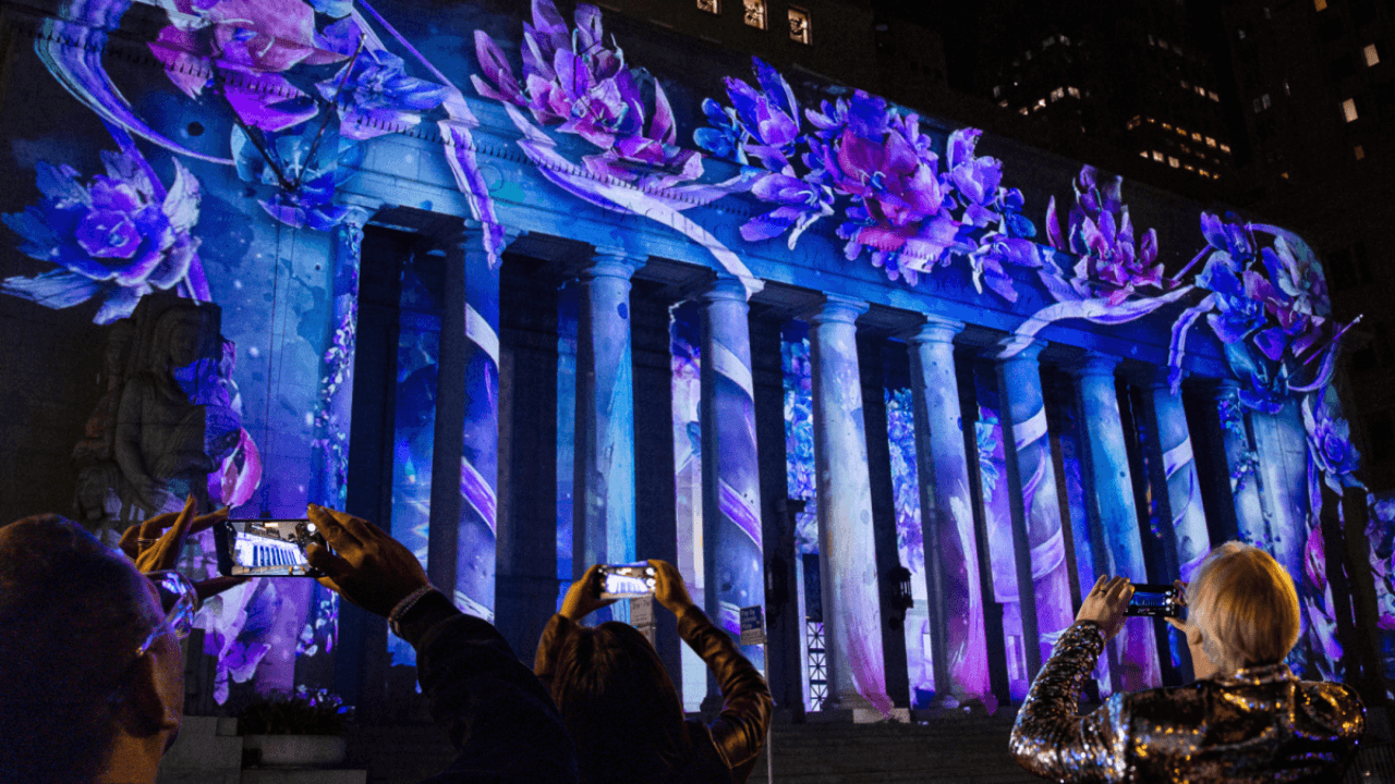 Around the World in Projection Mapping: Let's Glow SF Makes Triumphant Return