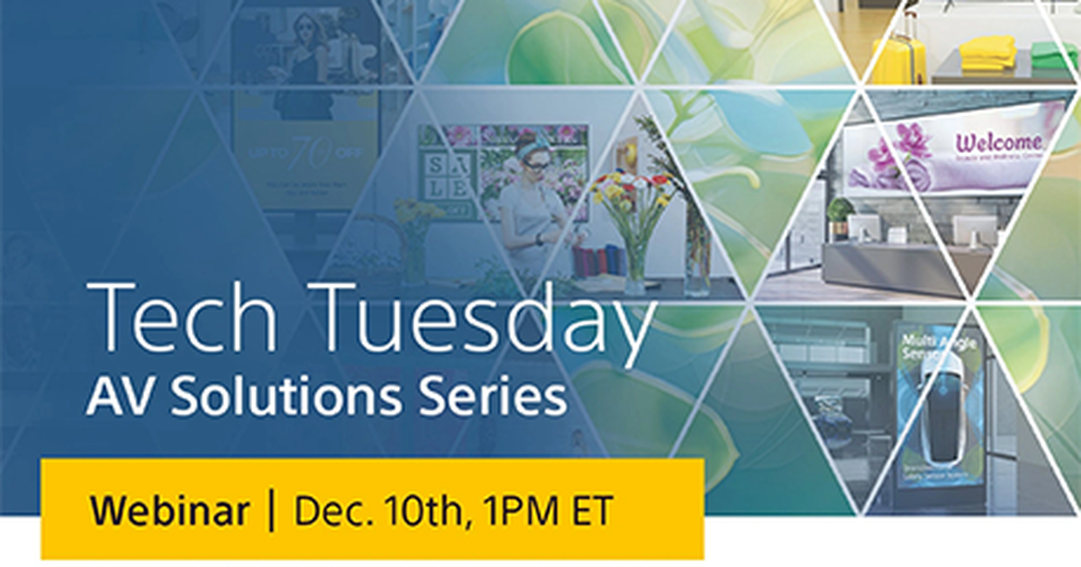 Tech Rv Tuesday Tech Tuesday | AVIXA