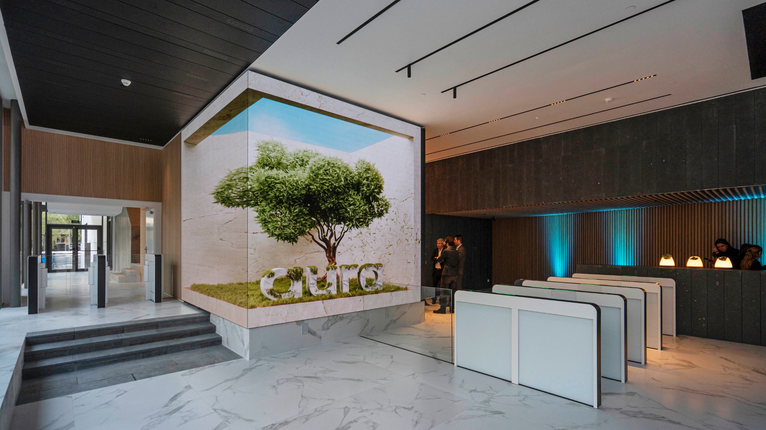Audiovisual Solutions for Immersive Lobbies and Agora Rooms