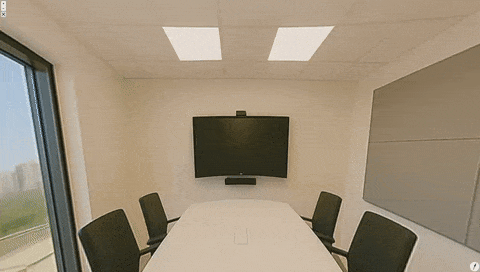 What you see in a 360 photo viewer or VR headset.
