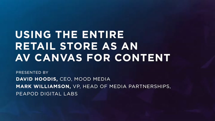 IC19 Center Stage | Using the Entire Retail Store as an AV Canvas for Content