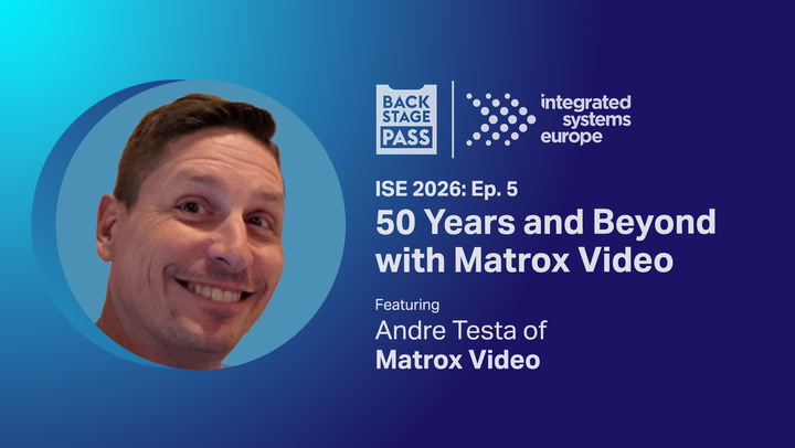 Celebrating 50 Years and Beyond with Matrox Video | Backstage Pass: ISE 2026