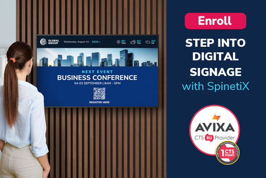 Step into Digital Signage