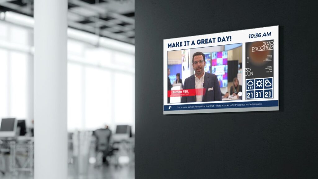 office digital signage