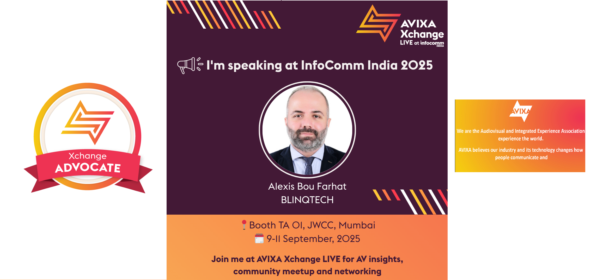 Attending Infocomm India 2025 ! Join me !