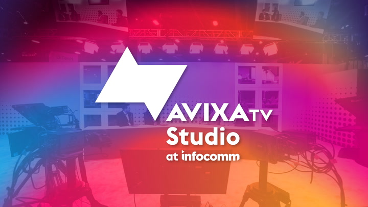 The AVIXA TV Studio at InfoComm 2025!
