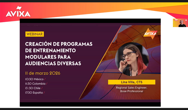 Webinar: Creación de programas de entrenamiento modulares para audiencias diversas 