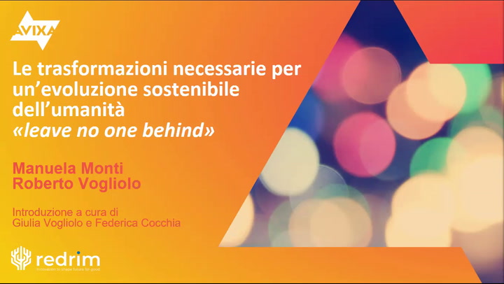 Le trasformazioni necessarie per un'evoluzione sostenibile dell'umanità - Health, Well Being and Demography