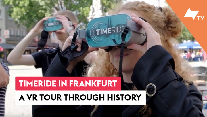 TimeRide in Frankfurt: A VR tour through history