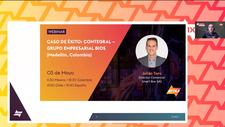 WEBINAR SP: Caso de éxito: Contegral – Grupo Empresarial Bios (Medellín, Colombia)