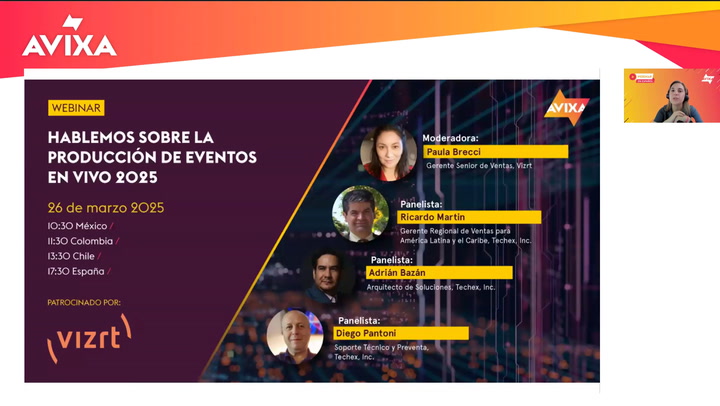 Hablemos sobre la Producción de Eventos en Vivo 2025