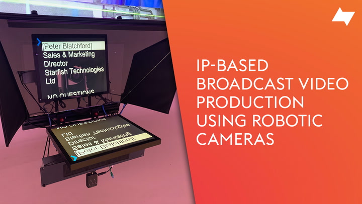 IP-Based Broadcast Video Production Using Robotic Cameras | AV Case Studies