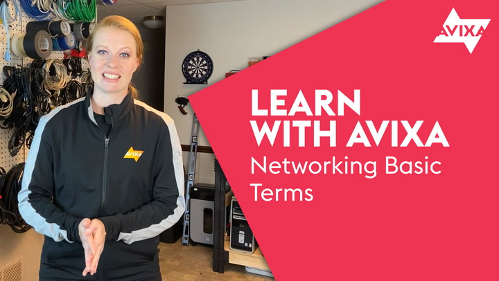 Networking Basic Terms | Learn With AVIXA