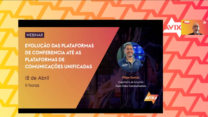 Webinar: Evolução das plataformas de conferencia até as plataformas de comunicações