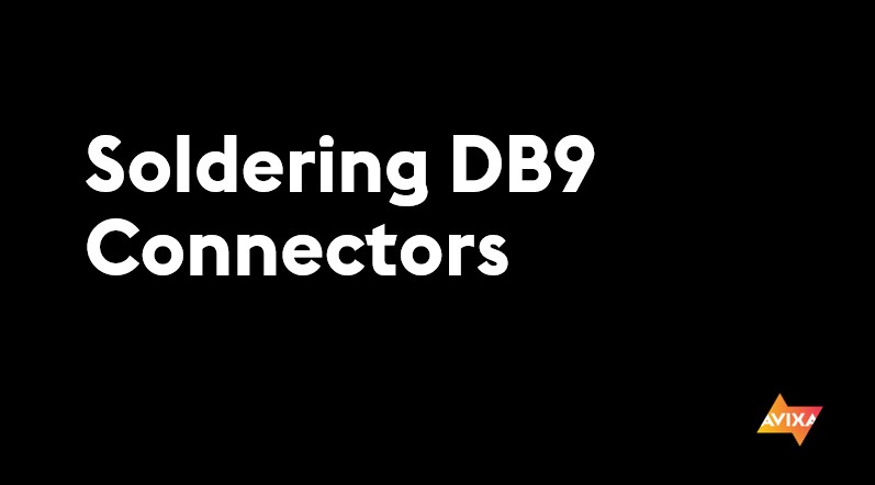Soldering DB9 Connectors