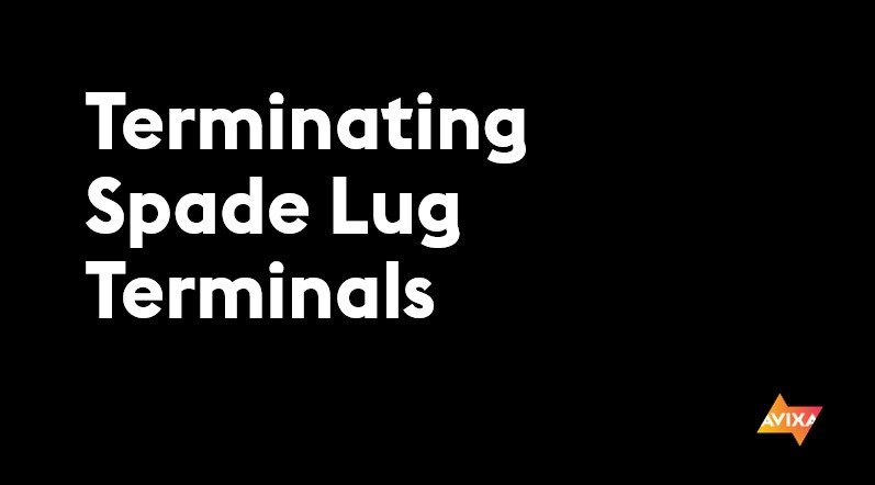 Terminating Spade Lug Terminals