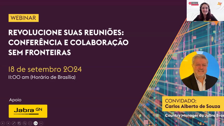 Revolucione suas Reuniões: Conferência e Colaboração sem fronteiras