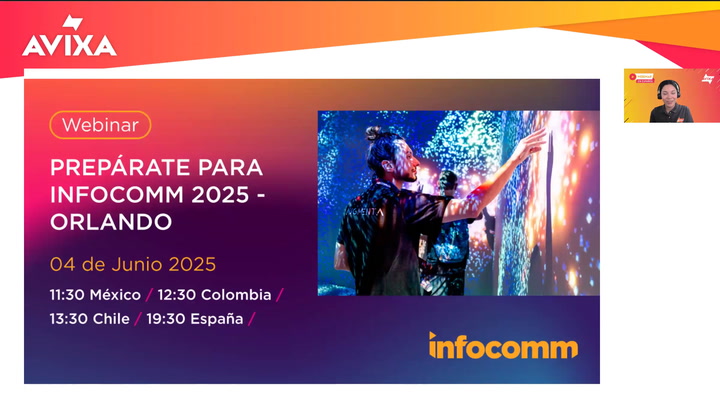 Webinar: Prepárate Para InfoComm 2025 - Orlando