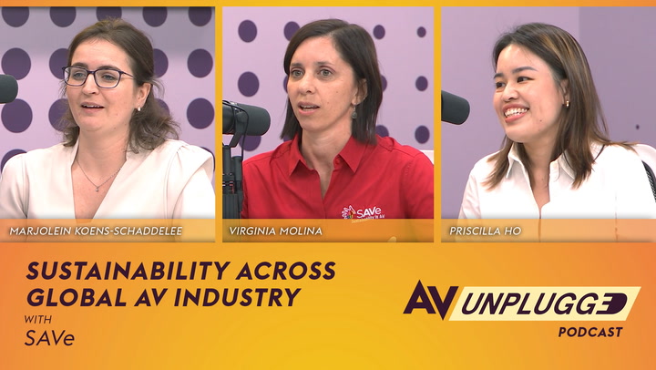 One Goal, Many Paths: Sustainability Across the Global AV Industry with SAVe | AV Unplugged