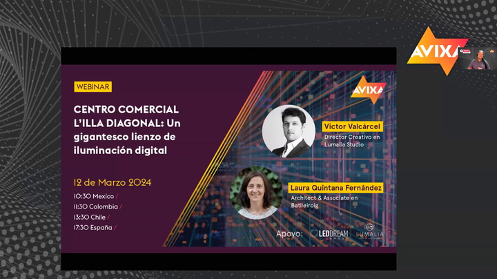 Centro comercial L’illa Diagonal: Un gigantesco lienzo de iluminación digital
