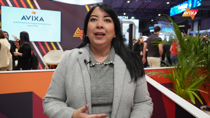 Consejo de Mujeres de AVIXA en Español/ISE 2025: Adriana Montañez Pazos, de Audio Concept
