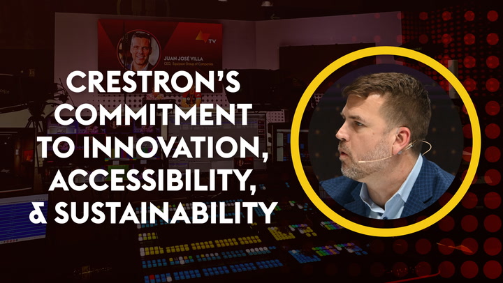 Crestron’s Commitment to Innovation, Accessibility, and Sustainability