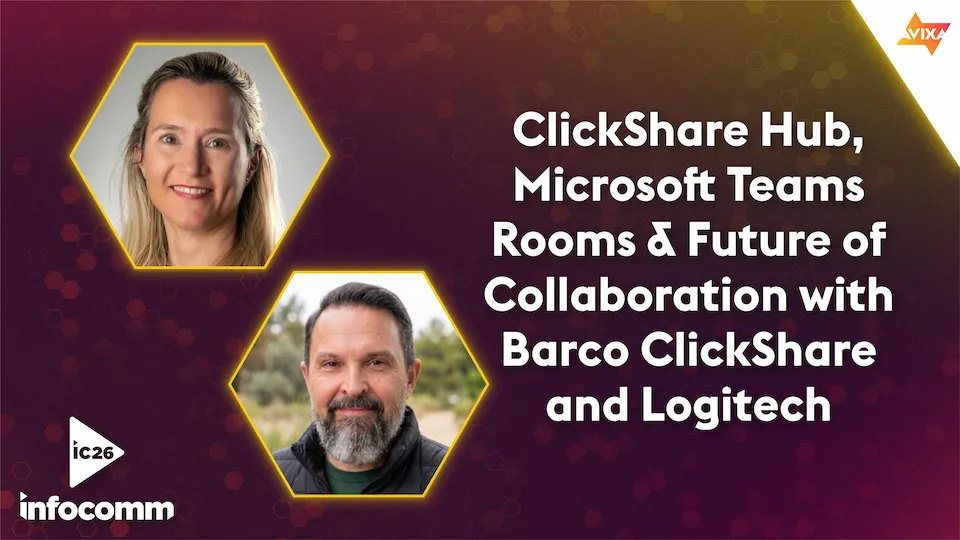 ClickShare Hub, Microsoft Teams Rooms & Future of Collaboration with Barco ClickShare and Logitech