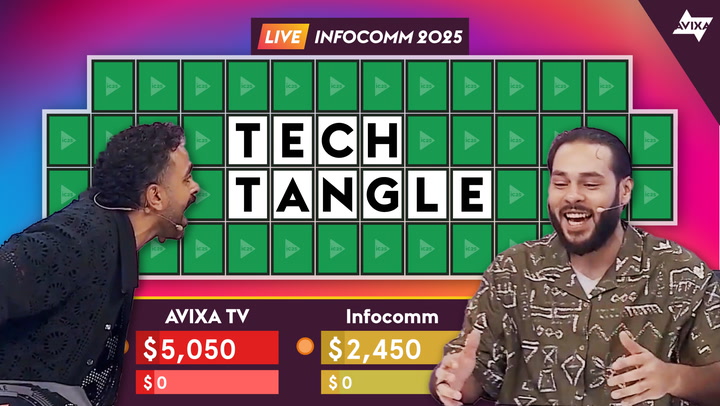 Tech Tangle II at InfoComm 2025