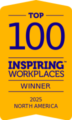 Top 10 Inspiring Workplaces Winner - 2025 North America
