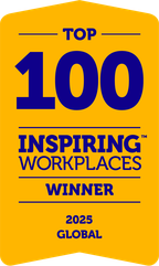 Top 10 Inspiring Workplaces Winner - 2025 Global