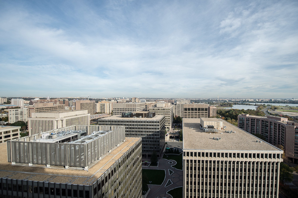 Crystal City office buildings