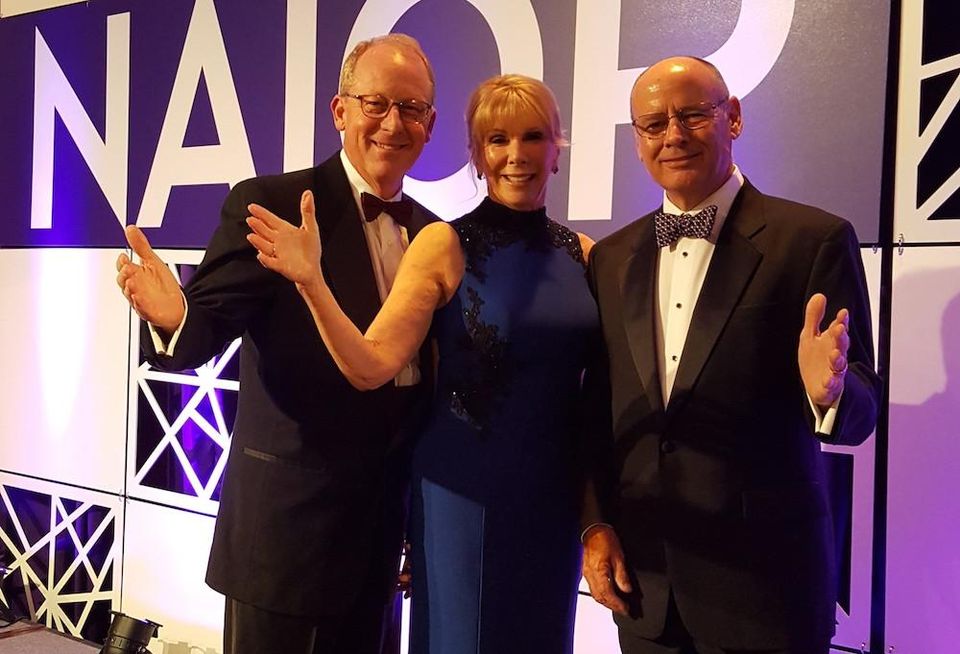 NAIOP MC Dave Bevirt Barbara Schaefer Jim Creedon