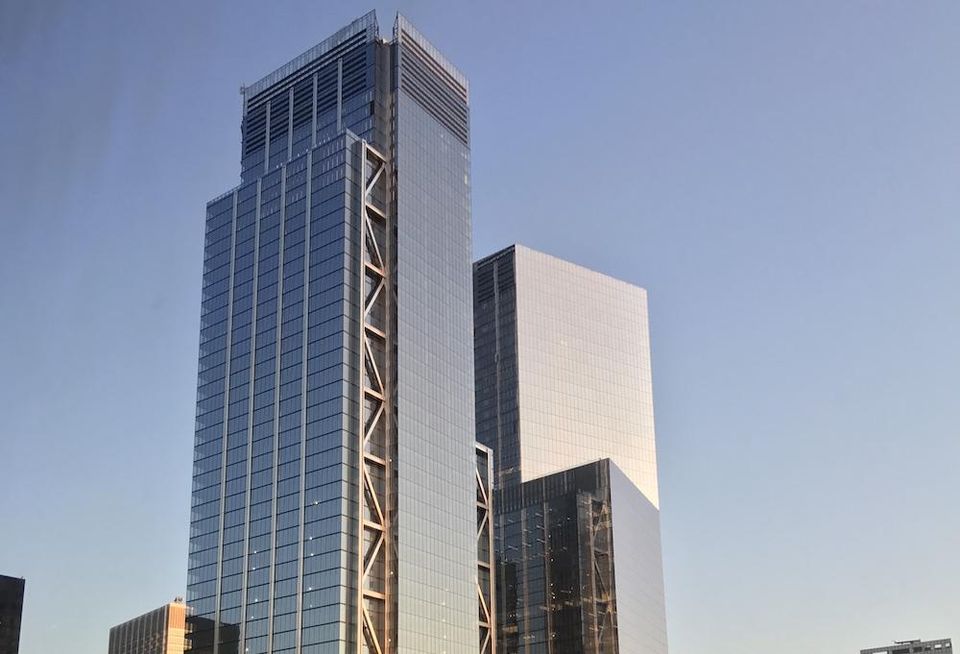 3 and 4 World Trade Center in Lower Manhattan
