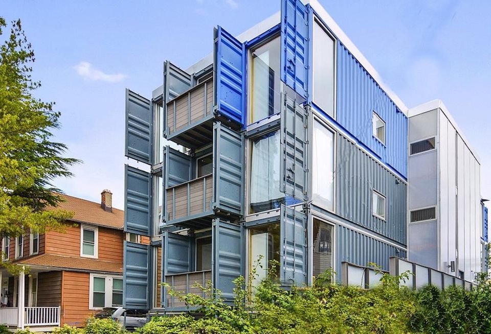 Travis Price shipping container apartments