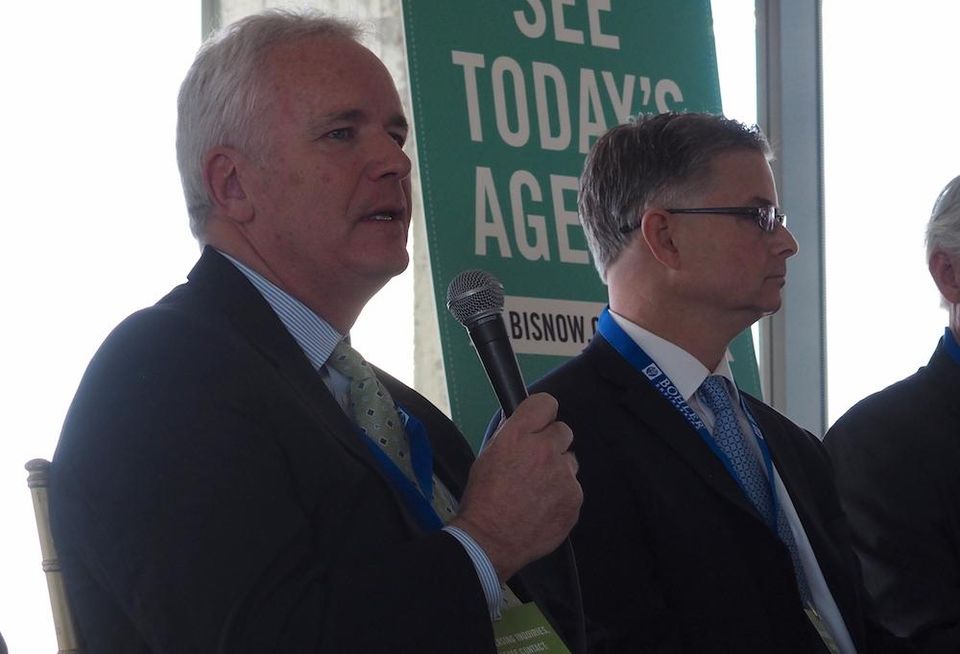 Foulger-Pratt chairman and managing principal Bryant Foulger at Bisnow's Tysons event on March 9, 2017