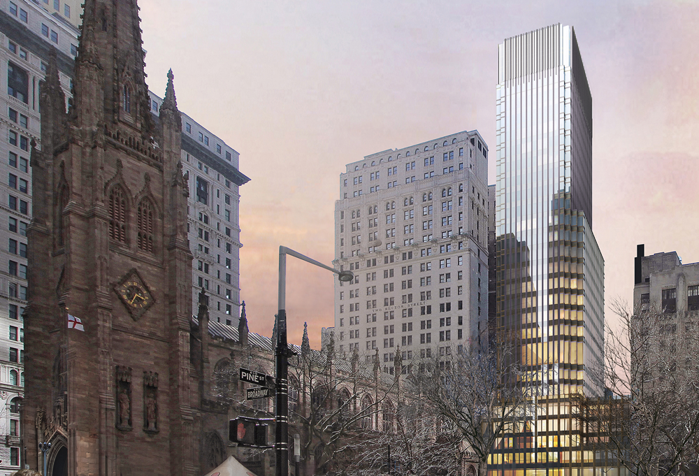 Rendering Revealed: Trinity Church's 26-Story Community And Office Building