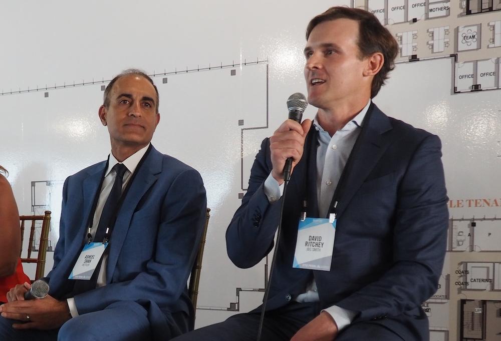 JBG Smith's Dave Ritchey at a 2018 Bisnow event. 