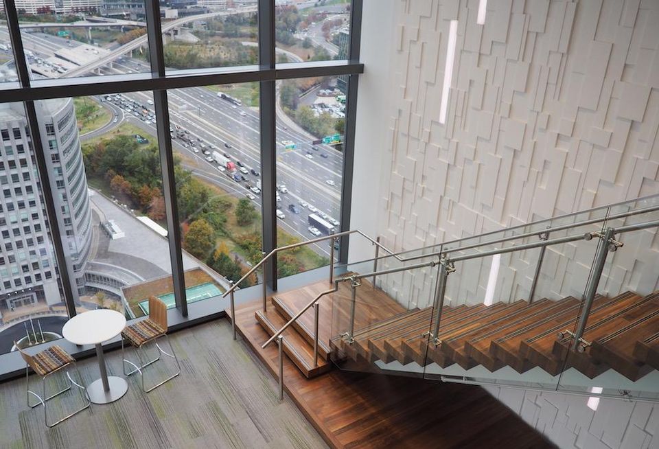 Capital One HQ interior stars