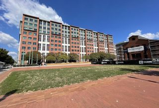 101 Tingey St. SE is a brick and grass walkway next to the Department of Transportation.