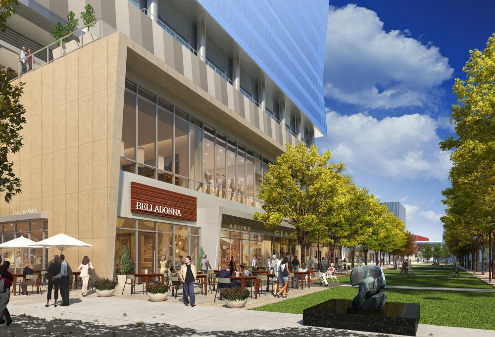 Spire Realty Group’s proposed tower at 400 Avenue of the Arts will have mixed-use elements anchored by office within the Spire master-planned district. WDG designed the building. The 21-story building will have 390K SF of office and 19K SF of retail within Spire Realty’s 12-acre site at the corner of Ross Avenue and Routh Street in the Arts District. The proposed master plan includes three office and retail buildings, a parking garage, a hotel, and a park, retail and multifamily mixed-use project.