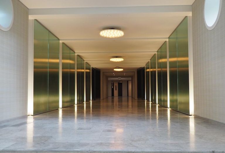 JBG Wardman tower entrance hallway