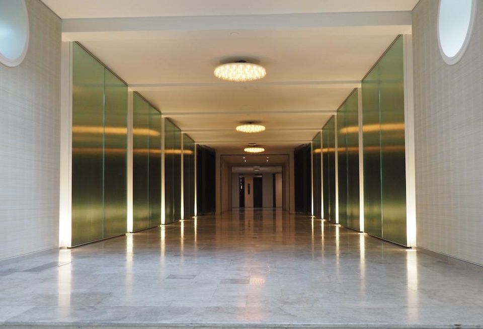 JBG Wardman tower entrance hallway