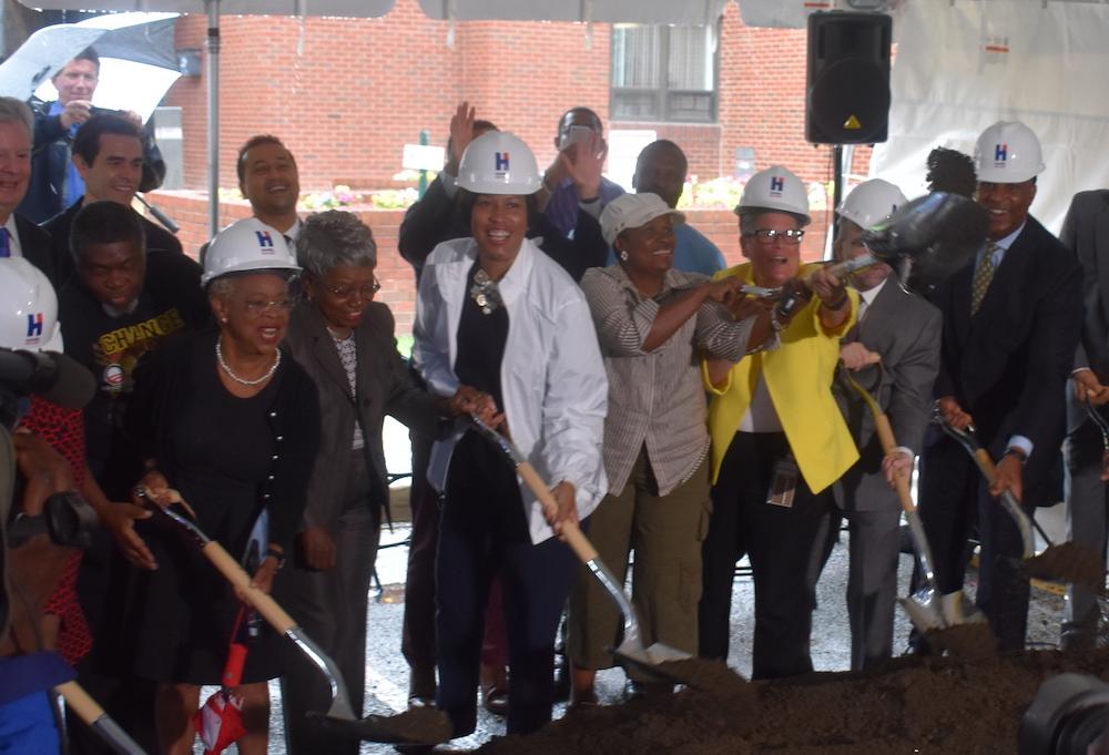 Mayor Muriel Bowser Liberty Place groundbreaking