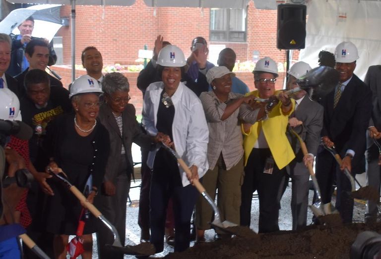 Mayor Muriel Bowser Liberty Place groundbreaking