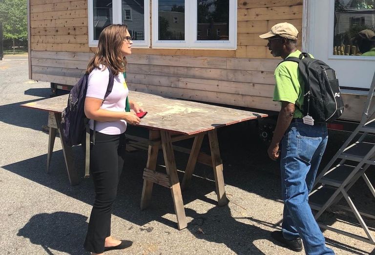 Imby Community founder Michelle Chang and Community Advisor Dennis Chesnut