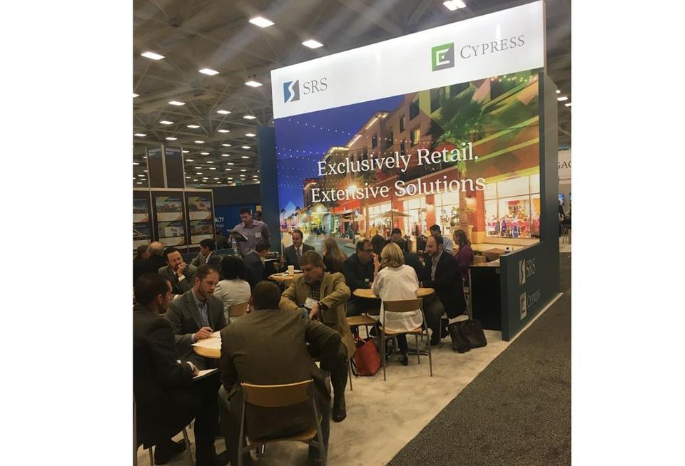 SRS booth at ICSC Texas