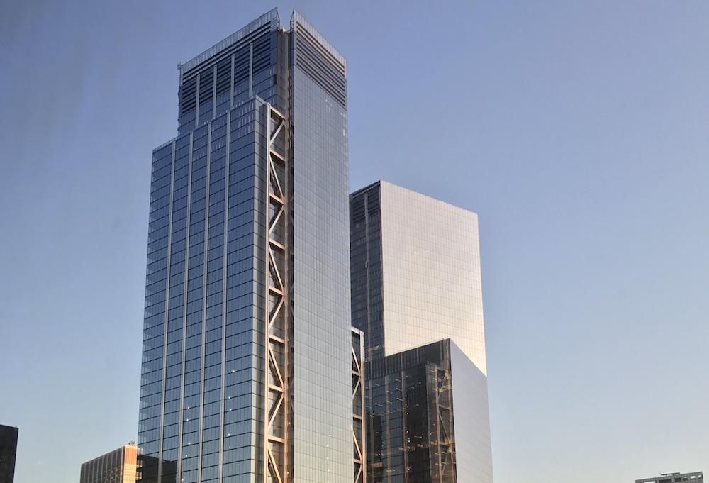 3 and 4 World Trade Center in Lower Manhattan