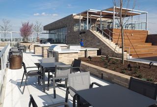 F1RST rooftop courtyard