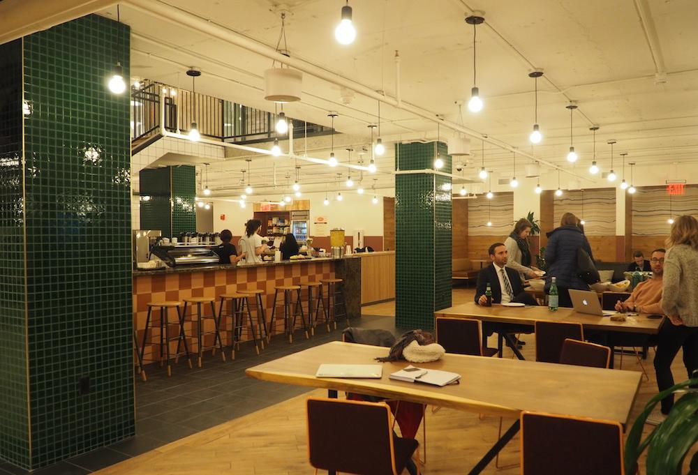 A WeWork location near the White House in Washington, D.C., photographed in December 2016.